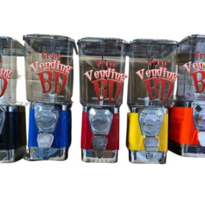 MAQUINA VASO CROMO CON CHAROLA PARA MONEDAS